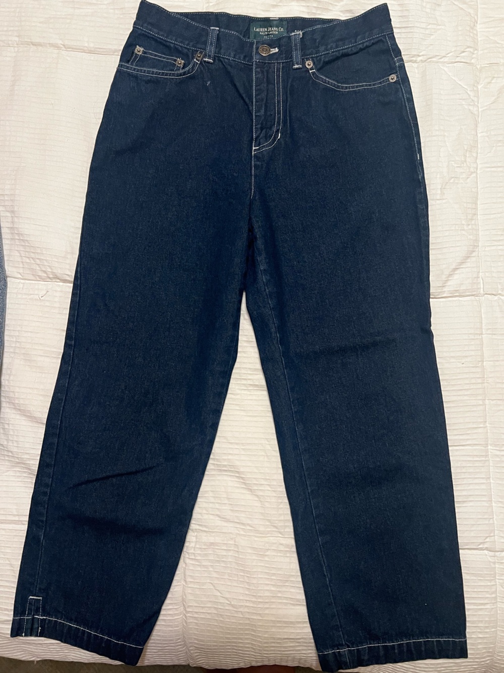 Ralph Lauren Dark Blue Straight Leg Jeans